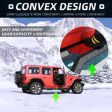 Running Boards Fits For 2007 - 2017 Jeep Wrangler JL 4 Door Black Powder Coated Nerf Bar - Fab Heavy Parts