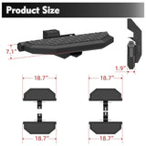 Running Boards For 2018 - 2025 Jeep Wrangler JL 2020 - 2025 Jeep Gladiator JT 4 Doors - Fab Heavy Parts
