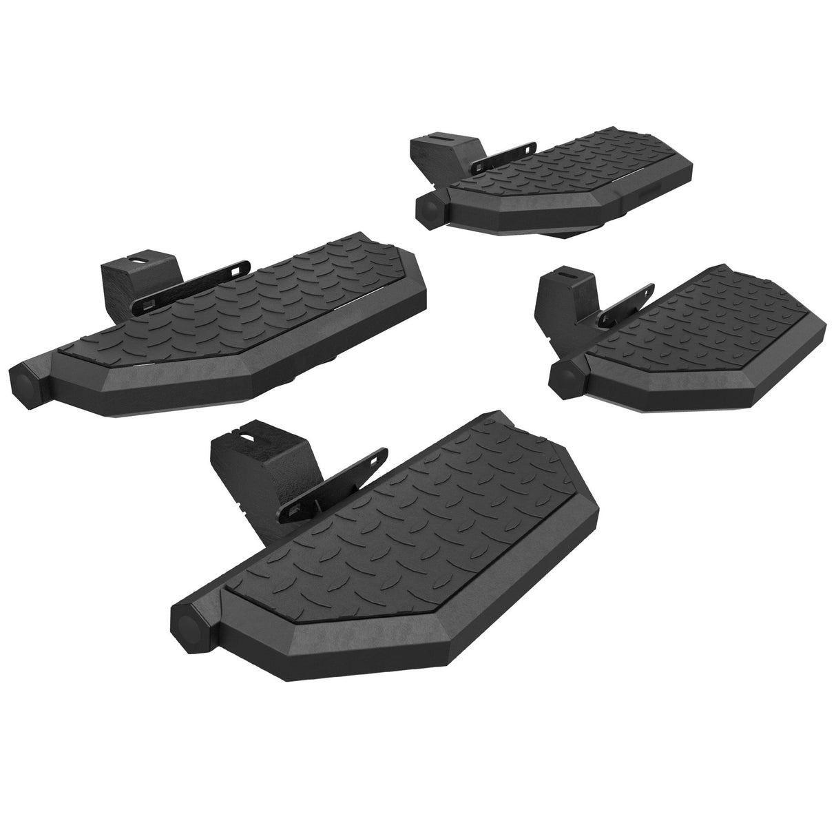 Running Boards For 2018 - 2025 Jeep Wrangler JL 2020 - 2025 Jeep Gladiator JT 4 Doors - Fab Heavy Parts