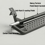 Running Boards Nerf Bars For 09 - 18 Dodge Ram 1500, 2010 - 2026 2500 3500 Crew Cab - Fab Heavy Parts