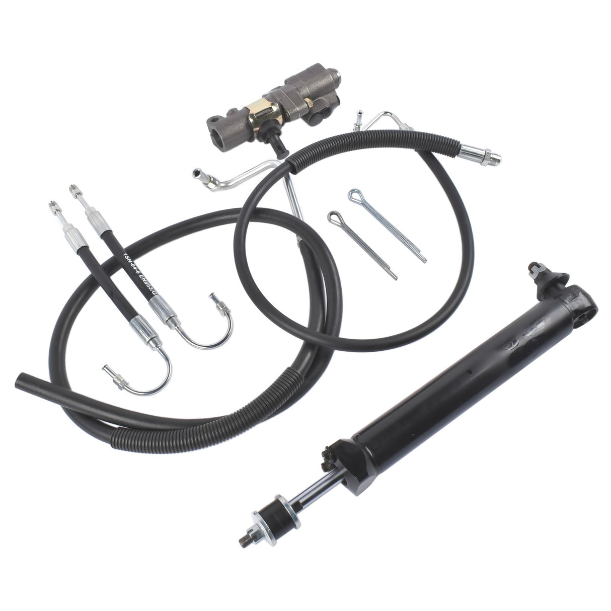 PS1A-PSV2-PSHKIT5 Power Steering Cylinder Valve Hoses Kit for Chevy Bel Air Impala 1960-1964 Base