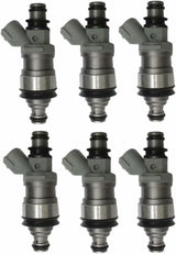6PCS New Fuel Injectors 23250-62030 23209-62030 Fits for Toyota 4Runner 3.4L 1997-98