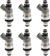 6PCS New Fuel Injectors 23250-62030 23209-62030 Fits for Toyota 4Runner 3.4L 1997-98