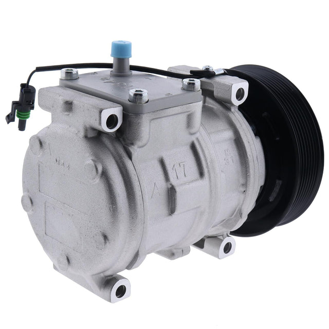 Air Conditioning Compressor Fits for John Deere Tractor Denso 10PA17C 447100-2381 447100-2388 447200-3084 447200-3667
