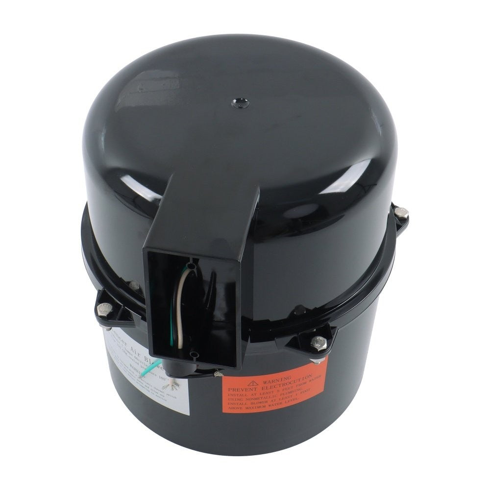 Air Supply Silencer Pool Spa Hot Tub Blower For 2 In Plumbing 1.5HP 120V 6315141