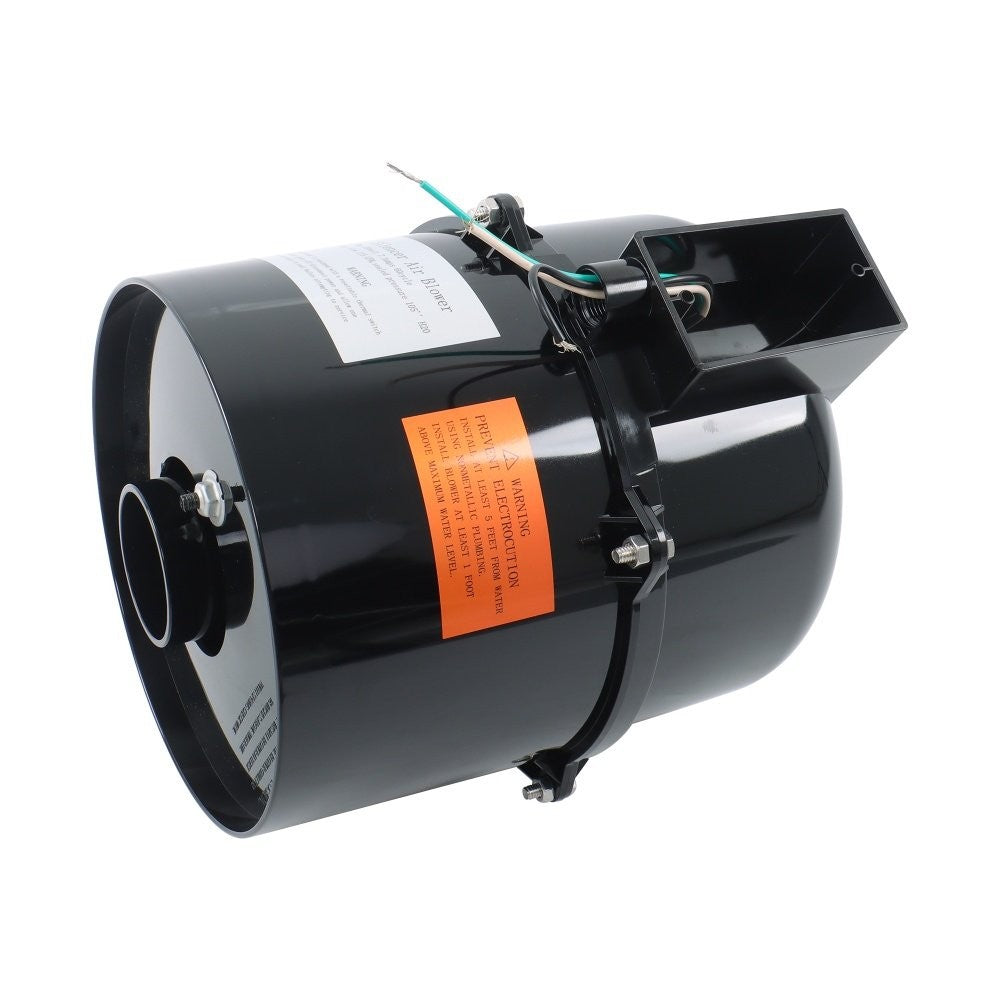 Air Supply Silencer Pool Spa Hot Tub Blower For 2 In Plumbing 1.5HP 120V 6315141