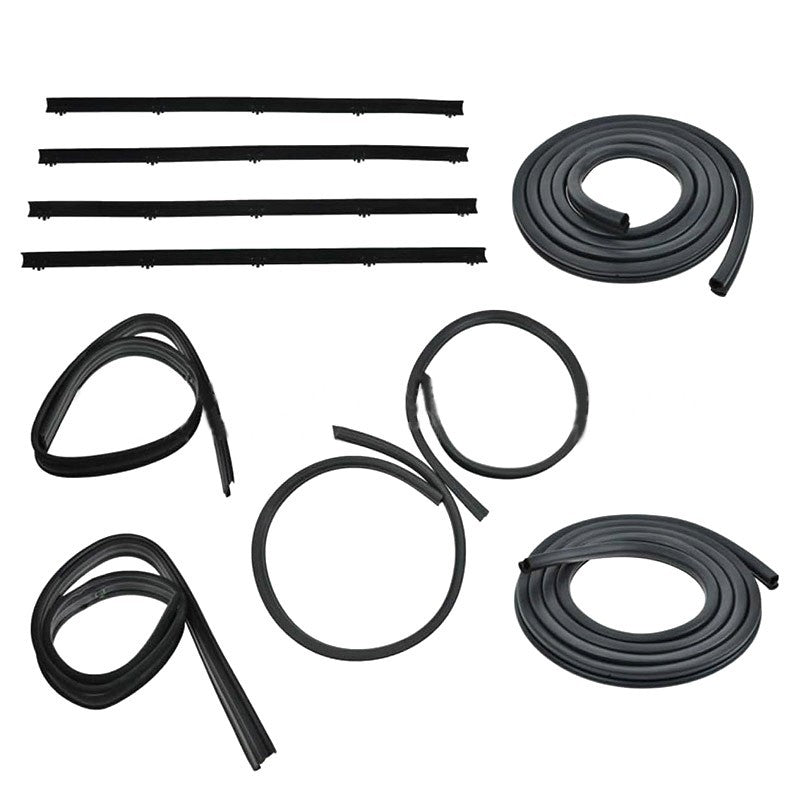 Sweep Belt Glass Run Window Channel Door Seal Kit KD1001 Fits for Dodge D Series