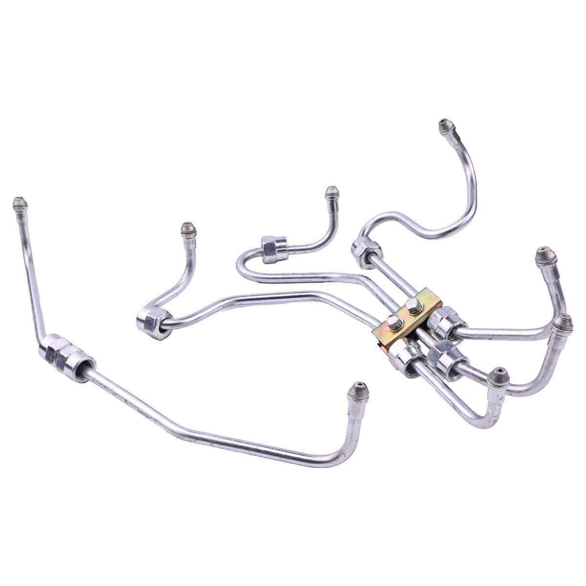 Fuel Injector Pipe Set 8970177881 8970177871 8970177891 8970177901 for Isuzu Engine 4JG1 4JB1 Hitachi Excavator ZX60 ZX70 ZX75UR  ZX80SB