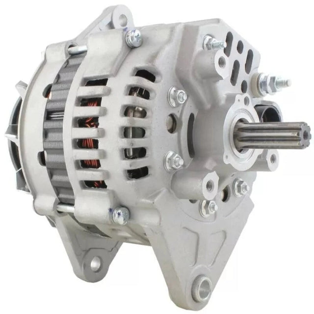 12V 80A Alternator 2-91276-300-0 8-97116-697-2 8-97116-697-3 Fits Isuzu NPR 3.9L/236CI L4 1990 - 1997