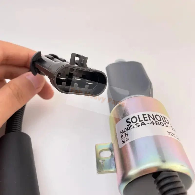 SA - 4805 - 12 Solenoid Valve 12V For Kubota 1A 62.2mm Engine With Coil Commander - Fab Heavy Parts