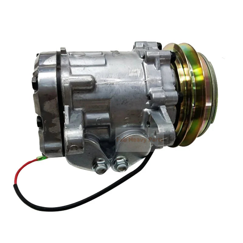 SD7B10 A/C Compressor 22F-979-3300 Fits for Komatsu Excavator PC27MR-3 PC30MR-3 PC30MR-5 PC35MR-3 PC45MR-3 PC55MR-3 PC57-7 Wheel Loader WA50-6