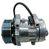 Sanden SD7H13 A/Cコンプレッサー332/X9269 8PK 12V FITS for JCB 225 260 280 300T 119mm