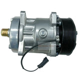 SD7H13 A/C Compressor 84032734 Fits for New Holland Tractor TC52 TC54 TF42 TF76 TX66 TX67 TX68 CS520 CS540 CS6050 L411 L413 L416 L516