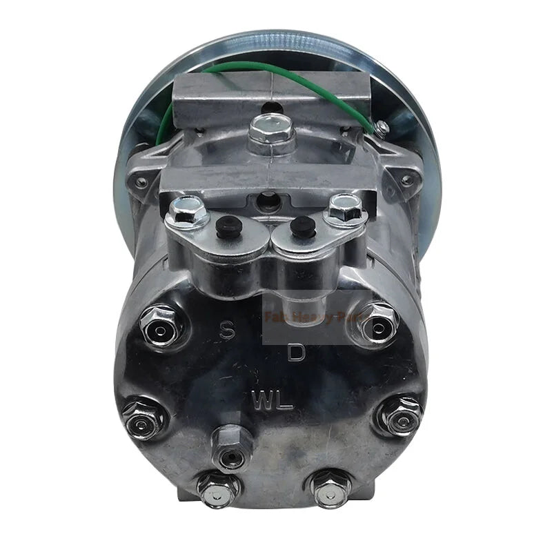 24V SD7H13 A/C Compressor YX91V00001F1 Fits for Kobelco Excavator SK130 SK250 SK330 SK235SR SK250LC