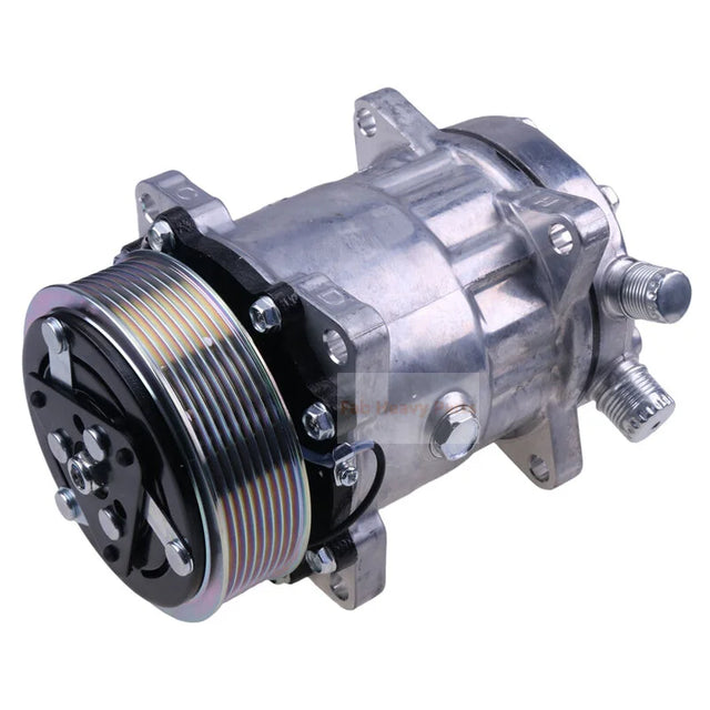 SD7H15 A/C Compressor 82016158 Fits for Fits ford New Holland Tractor 8160 8340 8360 8560 TM115 TM120 TM125 TM130 TV140 TV145