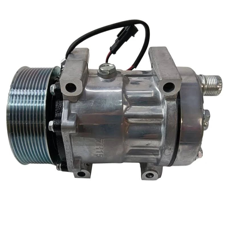Sanden SD7H15 A/C Compressor 87709773 Fits for CASE Tractor Puma 165 170 195 210 215 225 230 - Fab Heavy Parts