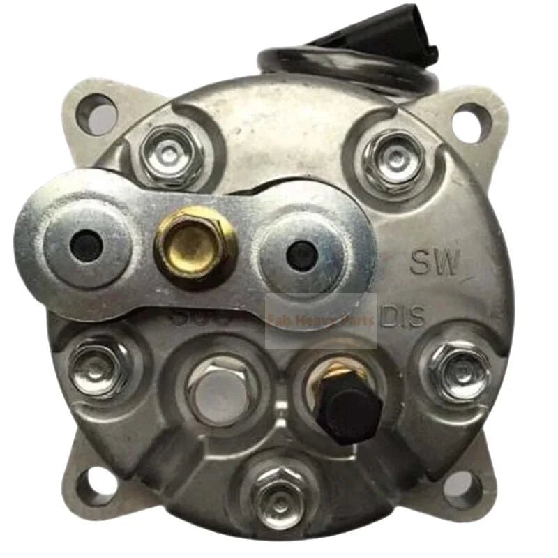 SD5H09 A/C Compressor 422 - 6493 4226493 Fits for Caterpillar CAT 303.5E2 303CR 304.5E2 304E2 304CR 305.5E 305.5E2 305CR 305E2 306E2 Final Clearance - Fab Heavy Parts