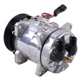 SD5H11 A/C Compressor QP5H11 - 6362 Aftermarket Replacement For Bobcat Compact Track Loader T650 - Fab Heavy Parts