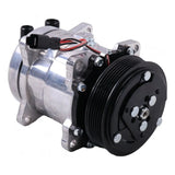 SD5H11 A/C Compressor QP5H11 - 6362 Aftermarket Replacement For Bobcat Compact Track Loader T650 - Fab Heavy Parts