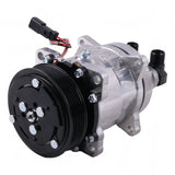 SD5H11 A/C Compressor QP5H11 - 6362 Aftermarket Replacement For Bobcat Compact Track Loader T650 - Fab Heavy Parts