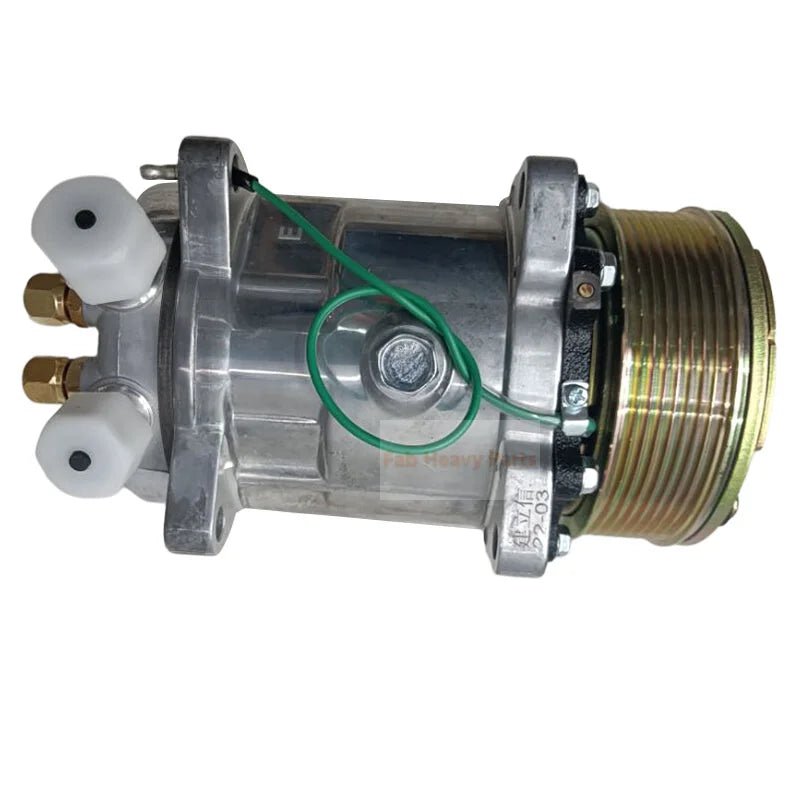 SD5H14 A/C Compressor 12Y - 979 - 1121 Fits for Komatsu Crawler Dozer D39PX - 22 D39EX - 22 - Fab Heavy Parts