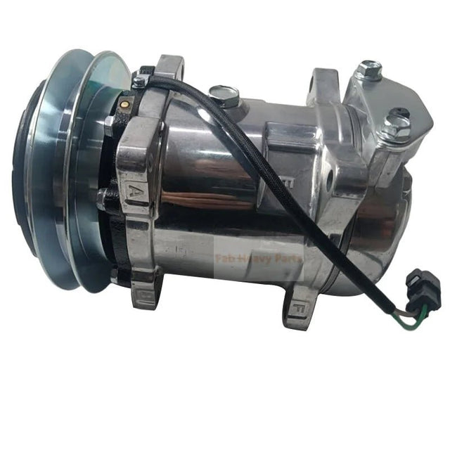 SD5H14 A/C Compressor 425 - S62 - 3321 Fits for Komatsu Dump Truck HD325 - 7 HD405 - 7 HD785 - 7 HM350 - 2 HM400 - 2 Wheel Loader WA500 - 6 - Fab Heavy Parts