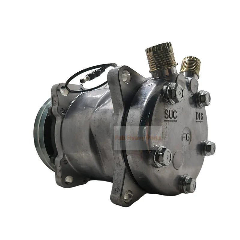 SD5H14HD A/C Compressor 12Y - Z79 - 3121 Fits for Komatsu Dozer D51EX - 24 D51EXI - 24 D51PX - 24 D51PXI - 24 - Fab Heavy Parts