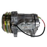 SD7B10 A/C Compressor 22F - 979 - 3300 Fits for Komatsu Excavator PC27MR - 3 PC30MR - 3 PC30MR - 5 PC35MR - 3 PC45MR - 3 PC55MR - 3 PC57 - 7 Wheel Loader WA50 - 6 - Fab Heavy Parts