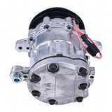 SD7B10 A/C Compressor KHR3536 for CASE Crawler Excavator CX75SR CX80 - Fab Heavy Parts