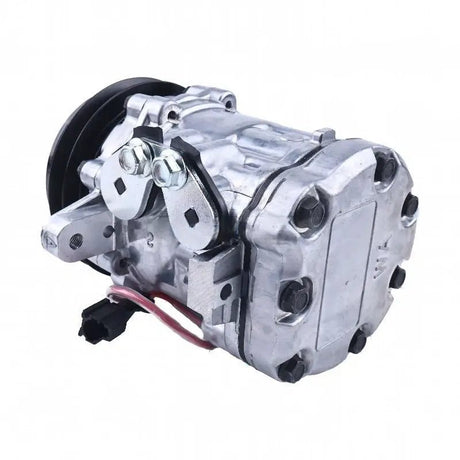 SD7B10 A/C Compressor KHR3536 for CASE Crawler Excavator CX75SR CX80 - Fab Heavy Parts