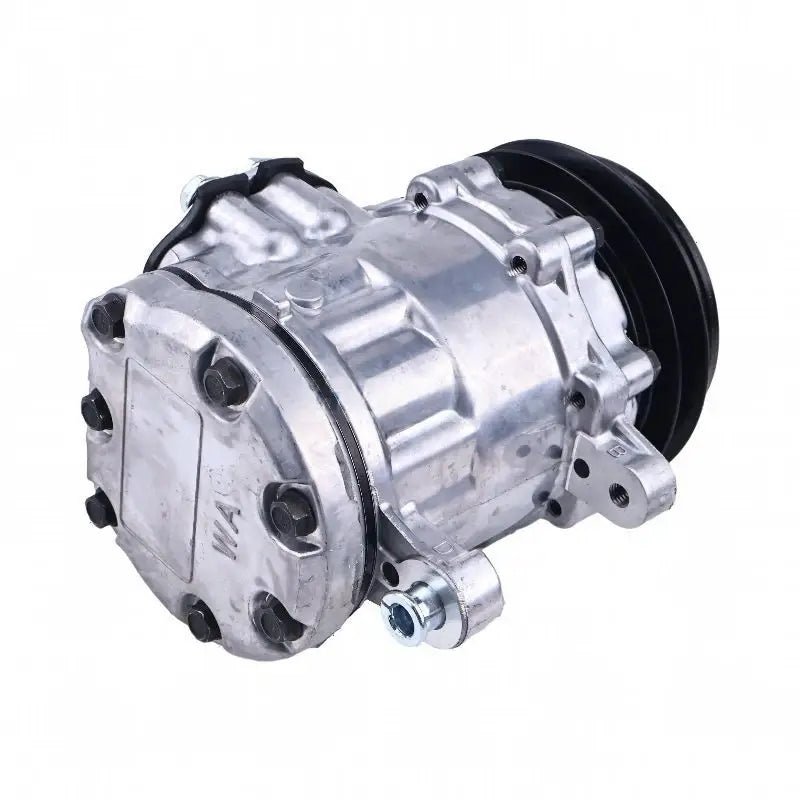 SD7B10 A/C Compressor KHR3536 for CASE Crawler Excavator CX75SR CX80 - Fab Heavy Parts