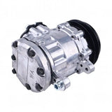 SD7B10 A/C Compressor KHR3536 for CASE Crawler Excavator CX75SR CX80 - Fab Heavy Parts