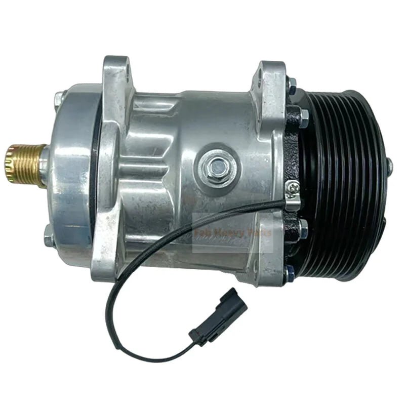 SD7H13 A/C Compressor 84032734 Fits for New Holland Tractor TC52 TC54 TF42 TF76 TX66 TX67 TX68 CS520 CS540 CS6050 L411 L413 L416 L516 - Fab Heavy Parts