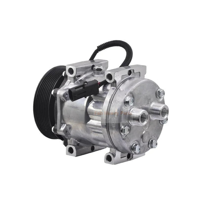 SD7H13 A/C Compressor 84211904 Fits for ford New Holland Tractor TC4.90 TC5.70 TC5.80 TC5.90 TC5060 TC5070 TC5080 - Fab Heavy Parts