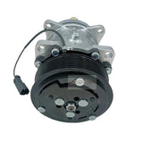 SD7H13 A/C Compressor ER368212 Fits for John Deere Engine 4045 Tractor 5075GF 5075GN 5075GV 5080G 5090G 5090GF 5090GH 5090GV 5100GF 5100GV - Fab Heavy Parts