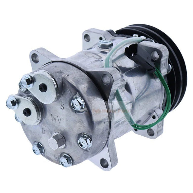 SD7H15 A/C Compressor 14649606 Fits for Volvo Excavators Loaders - Fab Heavy Parts