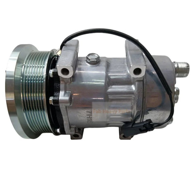 SD7H15 A/C Compressor 178 - 9570 1789570 Fits for Caterpillar CAT Tractor D3K D4K D5K Telehandler TH220B TH330B TH340B TH350B TH355B TH460B TH560B TH580B Compactor CB - 44B CB - 54B CB - 64B CB - 66B CB - 68B CB10 CB13 CB15 CB16 CB7 - Fab Heavy Parts