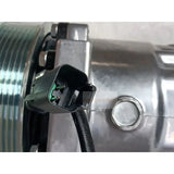 SD7H15 A/C Compressor 178 - 9570 1789570 Fits for Caterpillar CAT Tractor D3K D4K D5K Telehandler TH220B TH330B TH340B TH350B TH355B TH460B TH560B TH580B Compactor CB - 44B CB - 54B CB - 64B CB - 66B CB - 68B CB10 CB13 CB15 CB16 CB7 - Fab Heavy Parts