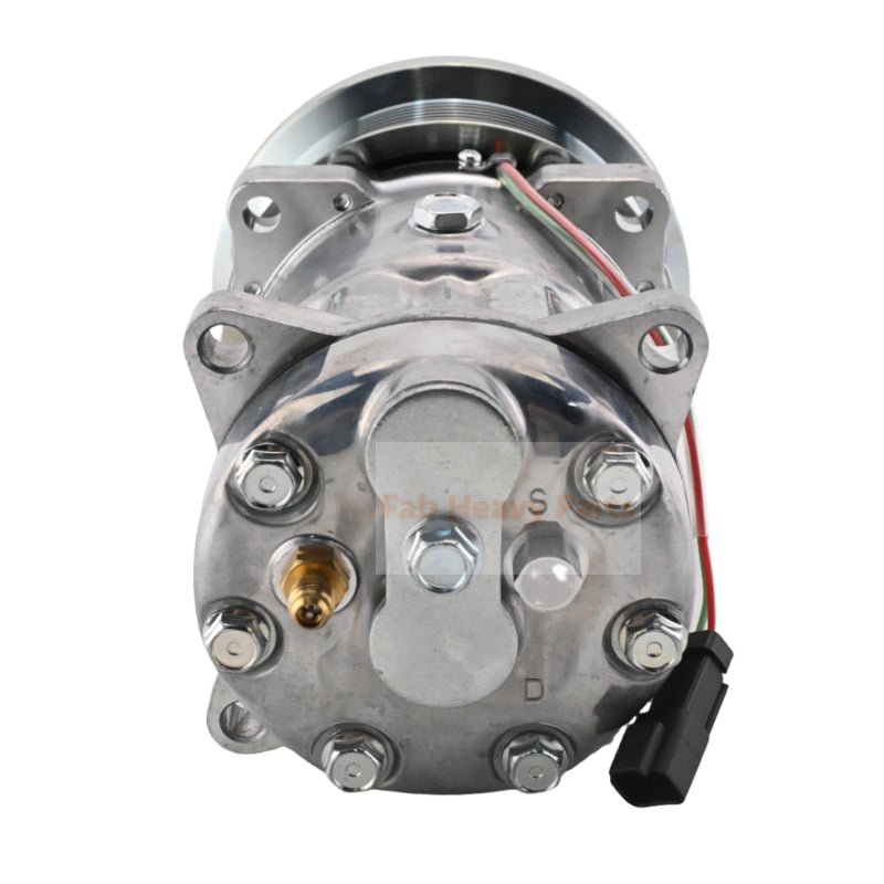 SD7H15 A/C Compressor 218 - 0324 2180324 Fits for Caterpillar CAT Excavator 345B 365B Wheel Dozer 824C 824H 834G 834H 854G - Fab Heavy Parts