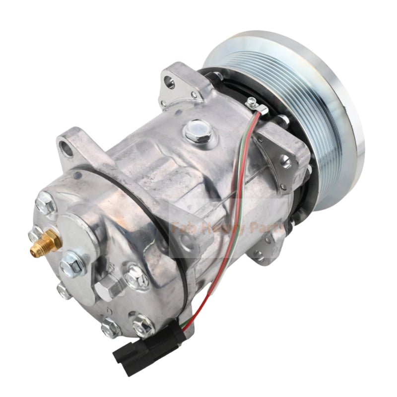 SD7H15 A/C Compressor 218 - 0324 2180324 Fits for Caterpillar CAT Excavator 345B 365B Wheel Dozer 824C 824H 834G 834H 854G - Fab Heavy Parts