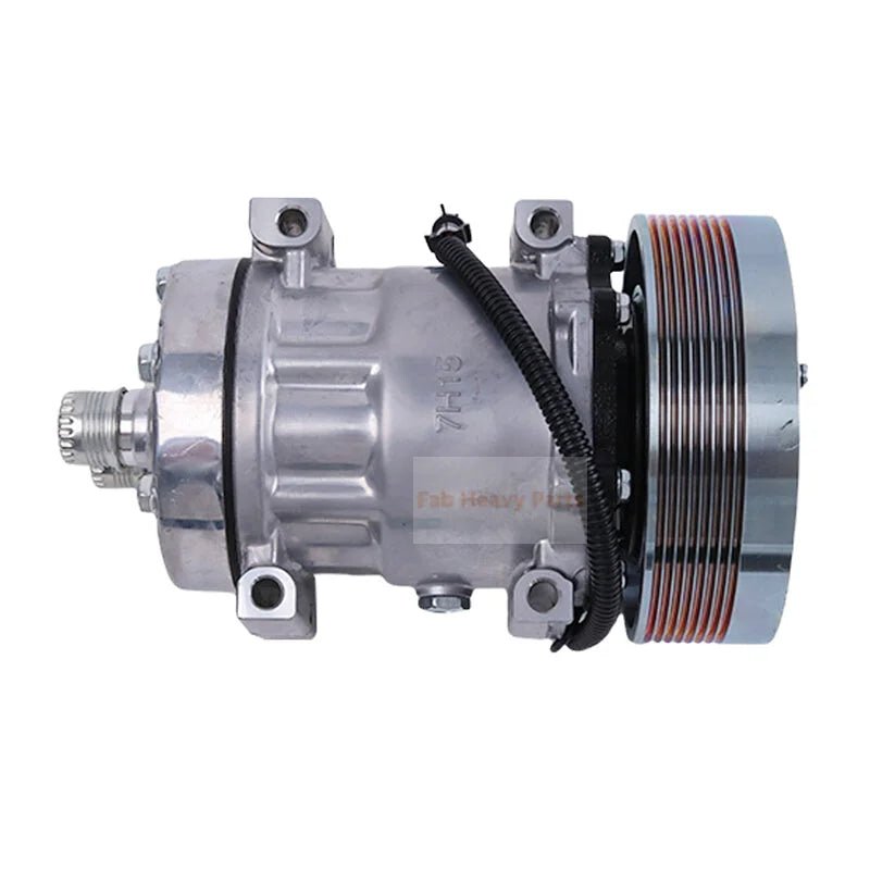 SD7H15 A/C Compressor 317008A3 Fits for CASE Tractor MX230 MX285 STX440 MX210 MX255 STX375 - Fab Heavy Parts