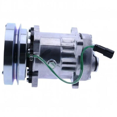 SD7H15 A/C Compressor 318 - 4258 for Caterpillar CAT Wheeled Excavator M313D M315D M315D2 M316D M317D2 M318D M320D2 M322D - Fab Heavy Parts
