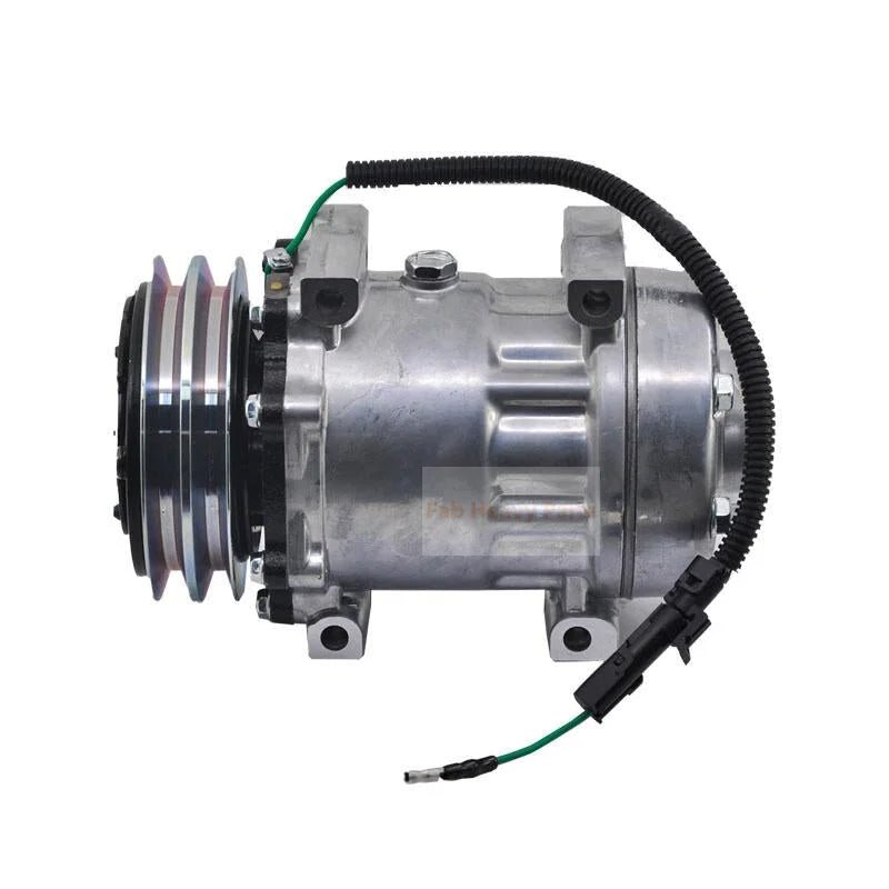 SD7H15 A/C Compressor 333/U6473 Fits for JCB Wheel Loader 427 437 - Fab Heavy Parts
