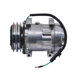SD7H15 A/C Compressor 333/U6473 Fits for JCB Wheel Loader 427 437 - Fab Heavy Parts