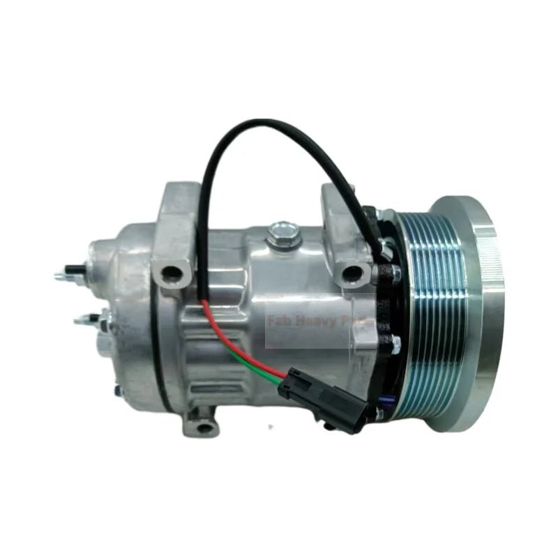 SD7H15 A/C Compressor 338 - 9100 3389100 Fits for Caterpillar CAT Engine C32 3516B Loader 990K 992K 993K 994K - Fab Heavy Parts