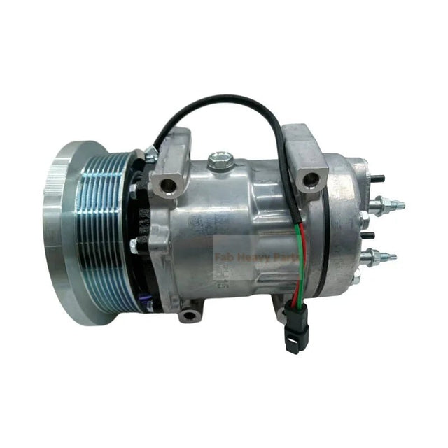 SD7H15 A/C Compressor 338 - 9100 3389100 Fits for Caterpillar CAT Engine C32 3516B Loader 990K 992K 993K 994K - Fab Heavy Parts