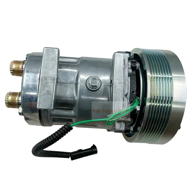 SD7H15 A/C Compressor 352524A1 Fits for New Holland Crawler Dozer D125C D180C W300C D150C W270C - Fab Heavy Parts