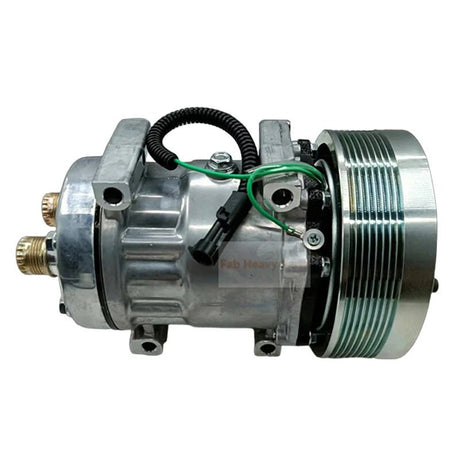 SD7H15 A/C Compressor 352524A1 Fits for New Holland Crawler Dozer D125C D180C W300C D150C W270C - Fab Heavy Parts