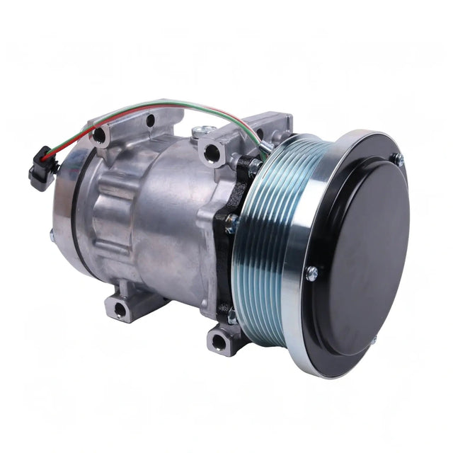 SD7H15 A/C Compressor 394 - 9671 for Caterpillar CAT Excavator 385B Turck 773F 775F 777C 777D 777F 793F 797 797B 797F - Fab Heavy Parts