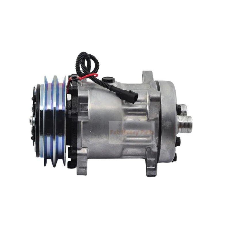 SD7H15 A/C Compressor 4234471M1 Fits for Massey Ferguson Tractor 373 383 393 374 384 394 - Fab Heavy Parts